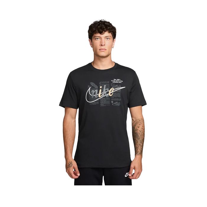 Футболка Nike IH1141-010 черная ABC