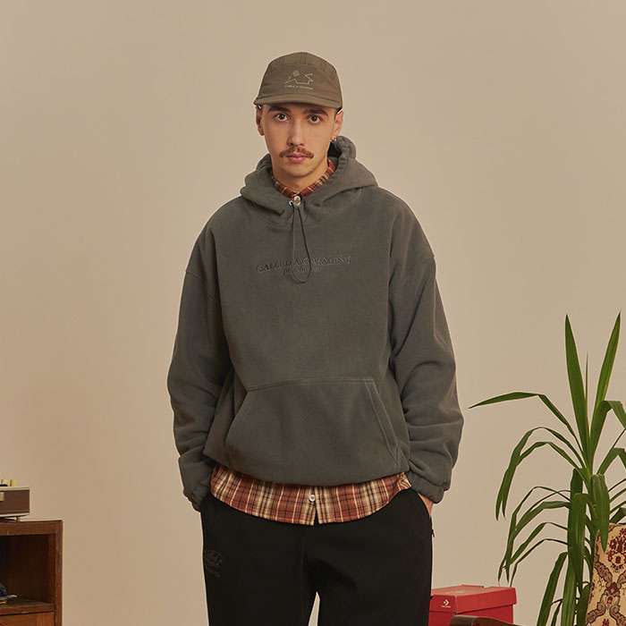 Худи Called a Garment Wrap d.grey