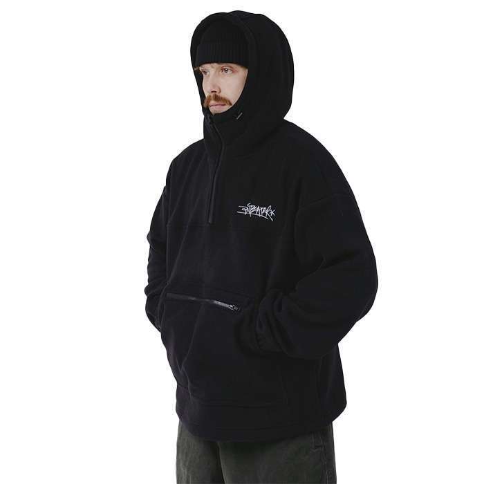 Худи ANTEATER Hoodie-Fleece-Black