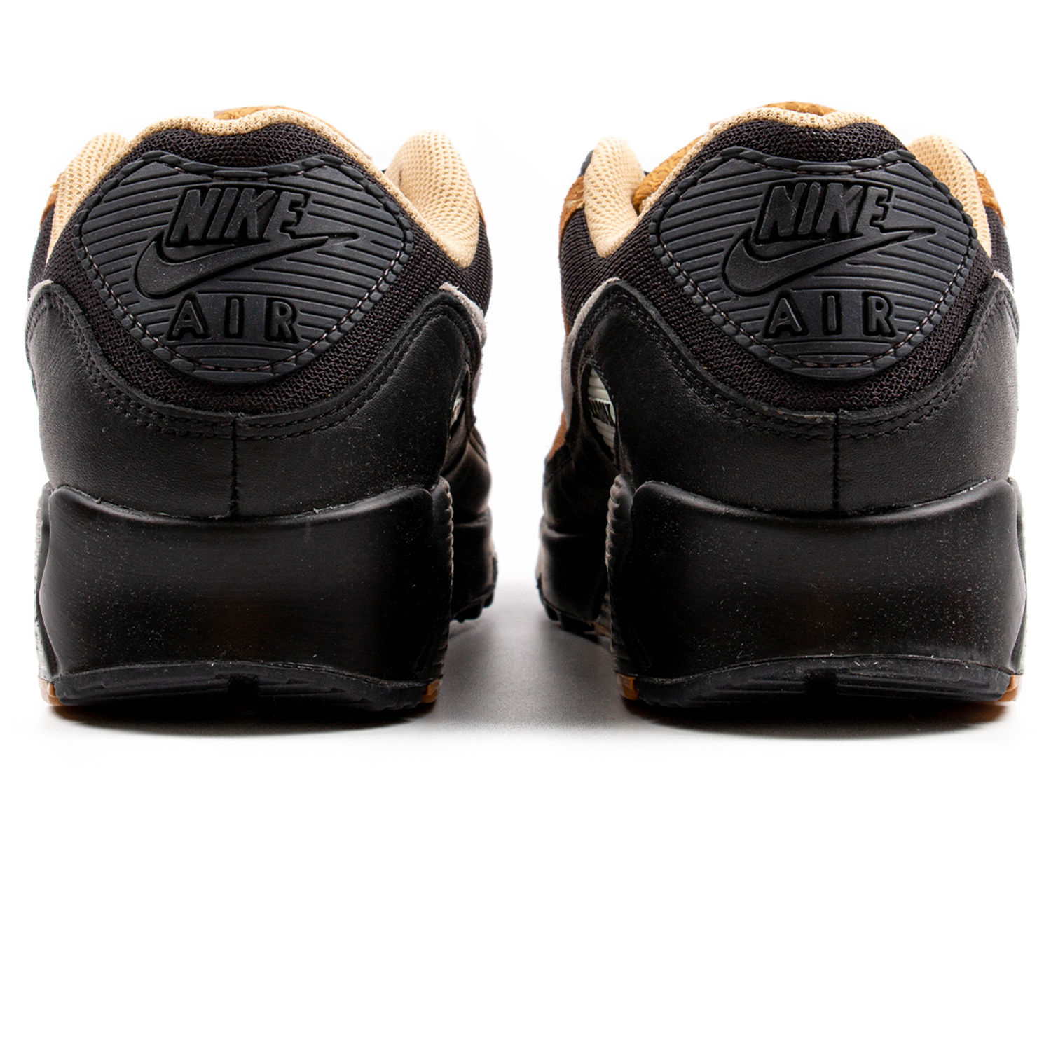 Кроссовки Nike Air Max 90 Black Elemental Gold DQ4071-003 — фото 2