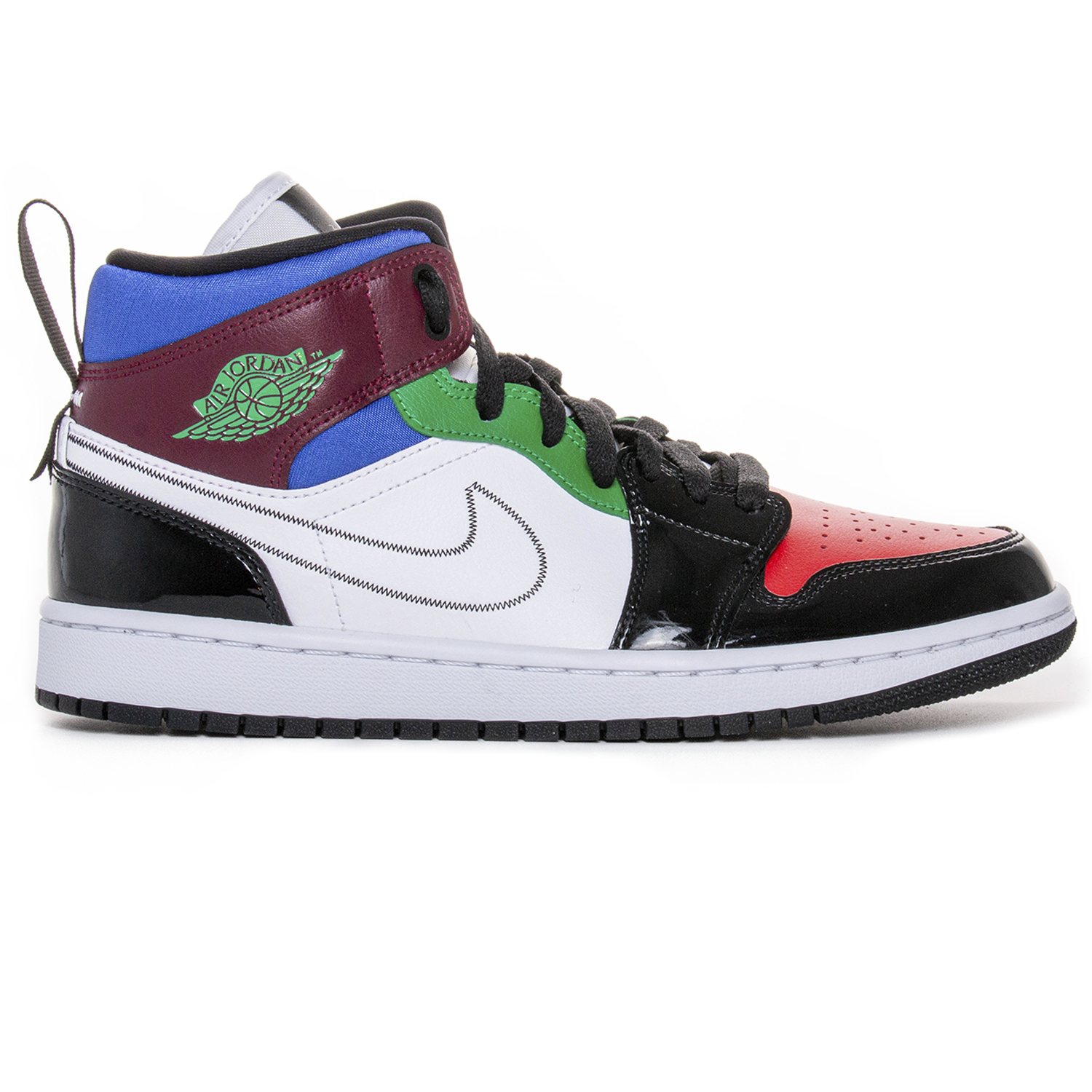 Кроссовки Air Jordan женские 1 mid SE DB5454-001 — фото 1