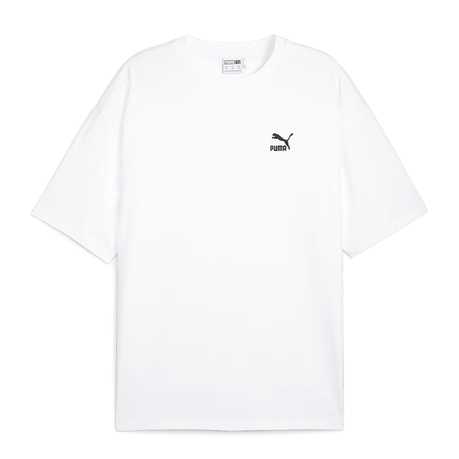 Футболка Puma Classics Oversized white 53807002 — фото 1
