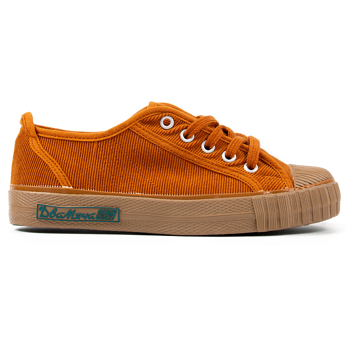 Кеды Два мяча 1971-53 CRD низкие рыжий вельвет