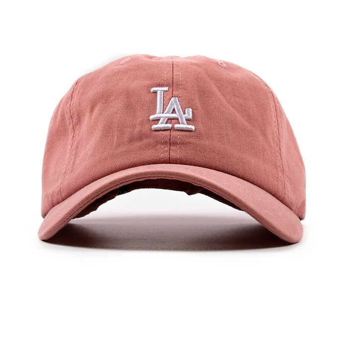 Бейсболка MLB LA коралловая