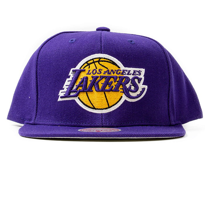 Бейсболка Mitchell&Ness 6HSSJS19078 CORE BASIC SNAPBACK Los Angeles Lakers Purple 6HSSJS19078-LALPUR