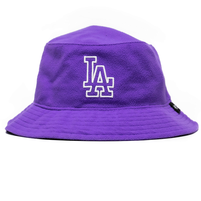 Панама '47 Brand FLEECE BUCKET Los Angeles Dodgers B-FLCBK12PFF-BV Bright Purple