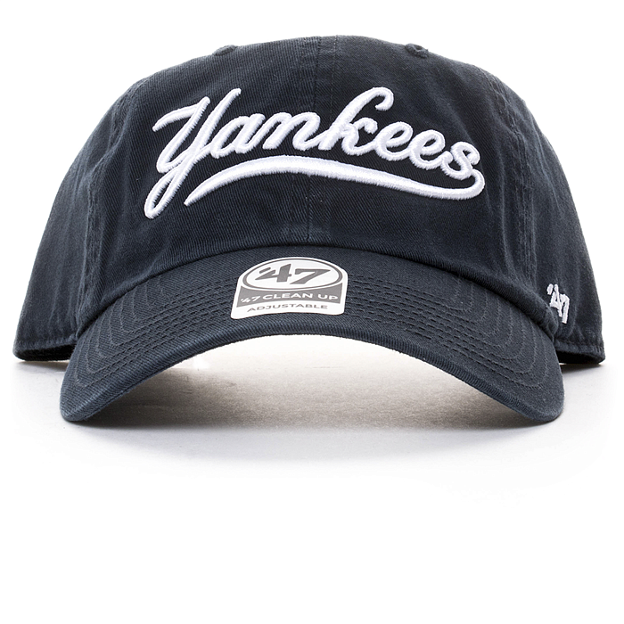 Бейсболка '47 Brand Script Clean Up New York Yankees B-RGWSC17GWS-NY Navy