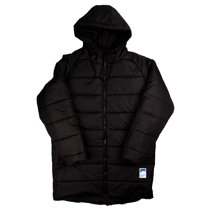 Куртка зимняя удлинённая HARD LUNCH JC-M-57 blk